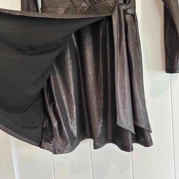 BCBG Generation V-Neck Faux Wrap Dress Size Small - Picture 5 of 9